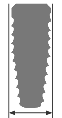 body diameters